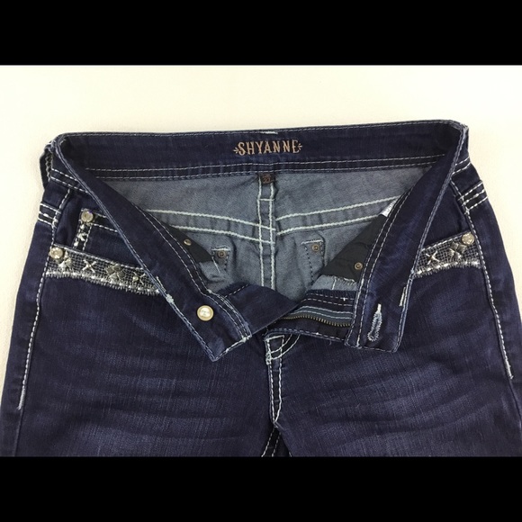 Shyanne Bootcut Low Rise Thick Stitching Sz.28X42 - Picture 6 of 12